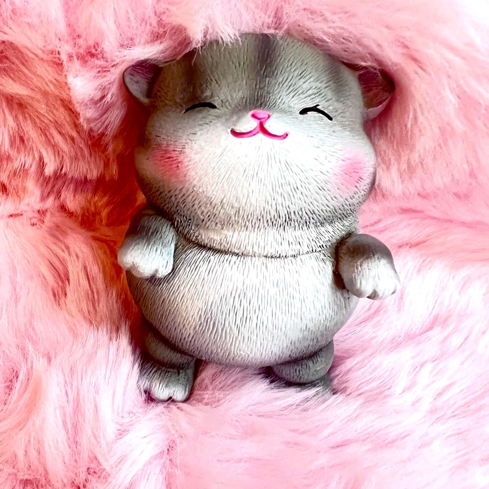 Cute cat small decoration